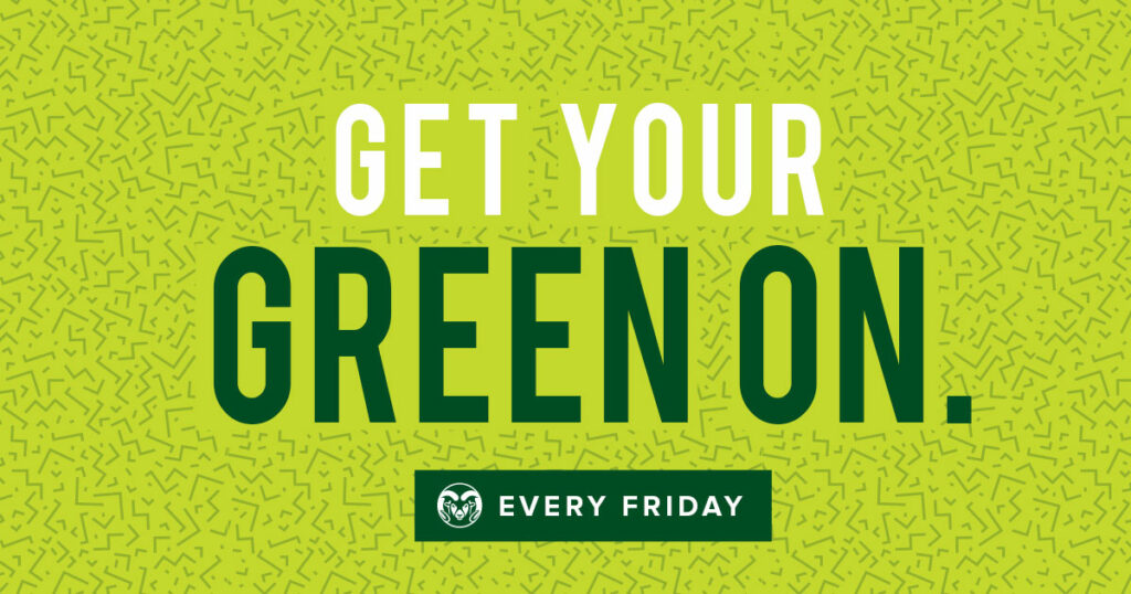 Get Your Green On Graphic - Twitter