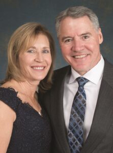 Karen and Randy Blach, Distinguished Athletics Award recipients